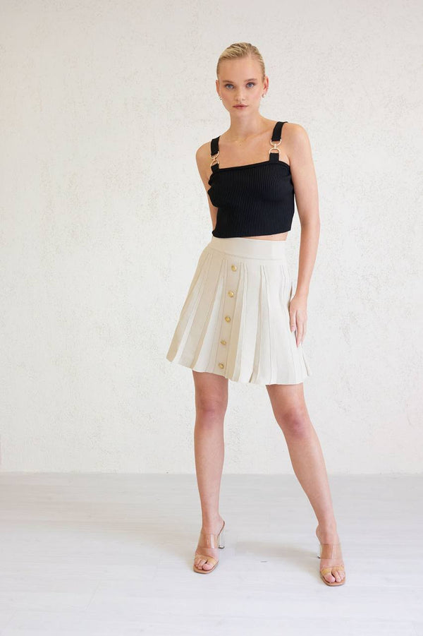 Women's Pleated Skirt