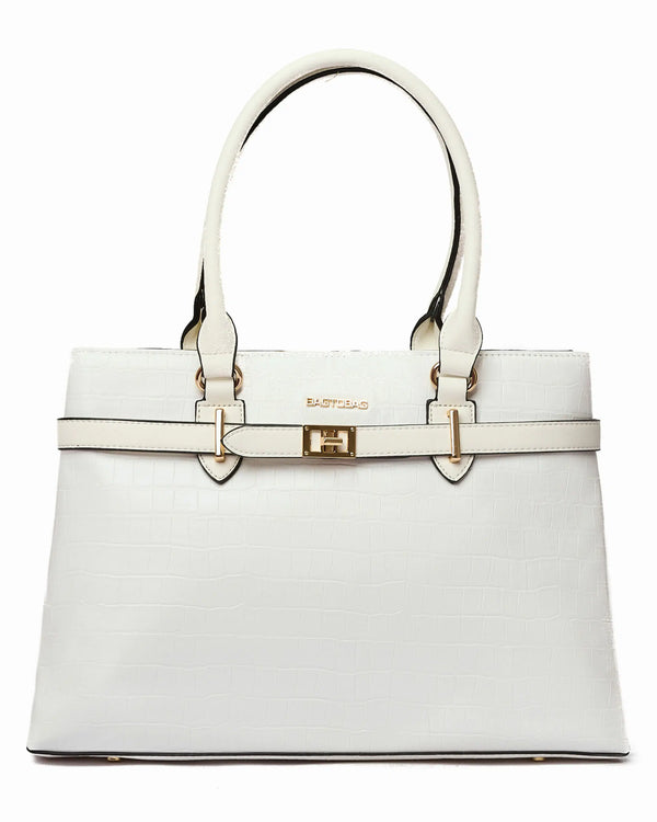 Crocodile Pattern Shoulder Bag