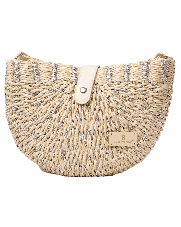 Straw Crossbody Bag