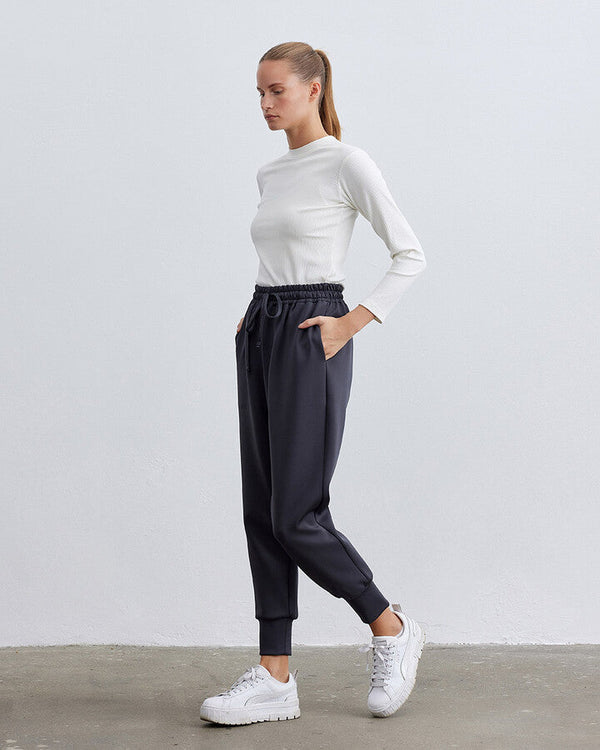 Anthracite Scuba Elastic Pocket Jogger Trousers
