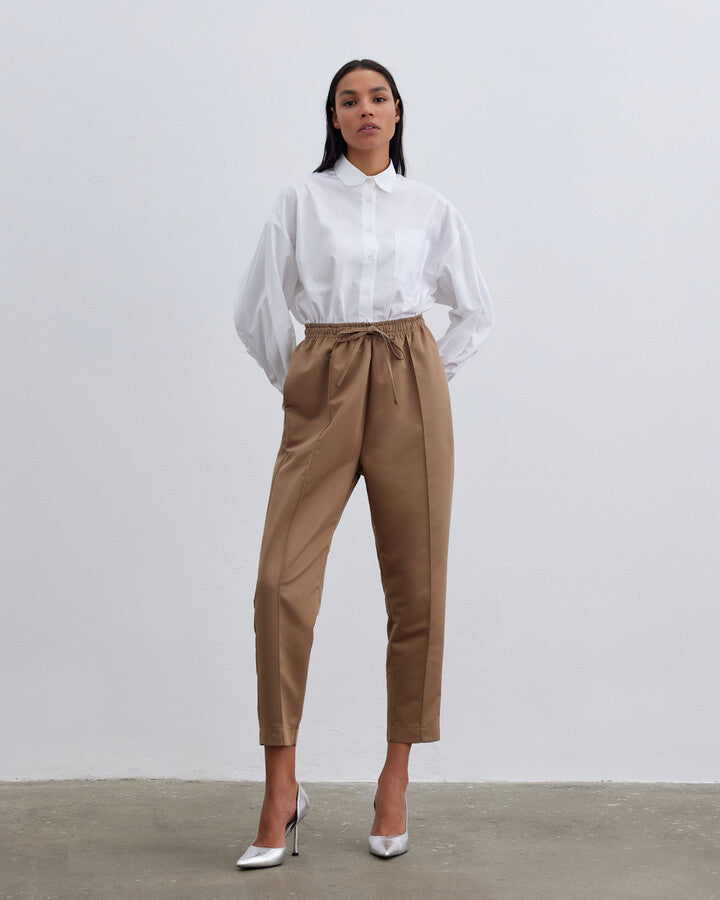 Camel Classic Carrot Cut Trousers