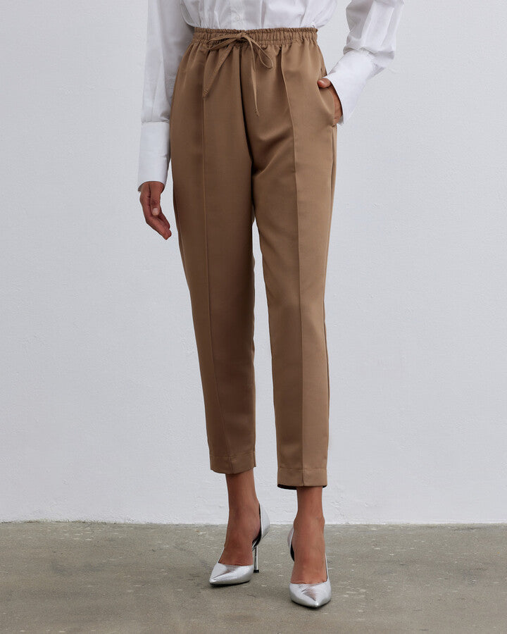 Camel Classic Carrot Cut Trousers