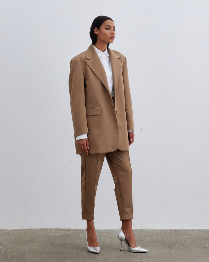 Camel Classic Carrot Cut Trousers