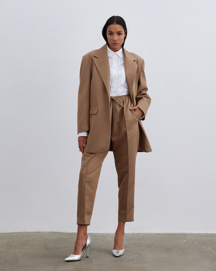 Camel Classic Carrot Cut Trousers