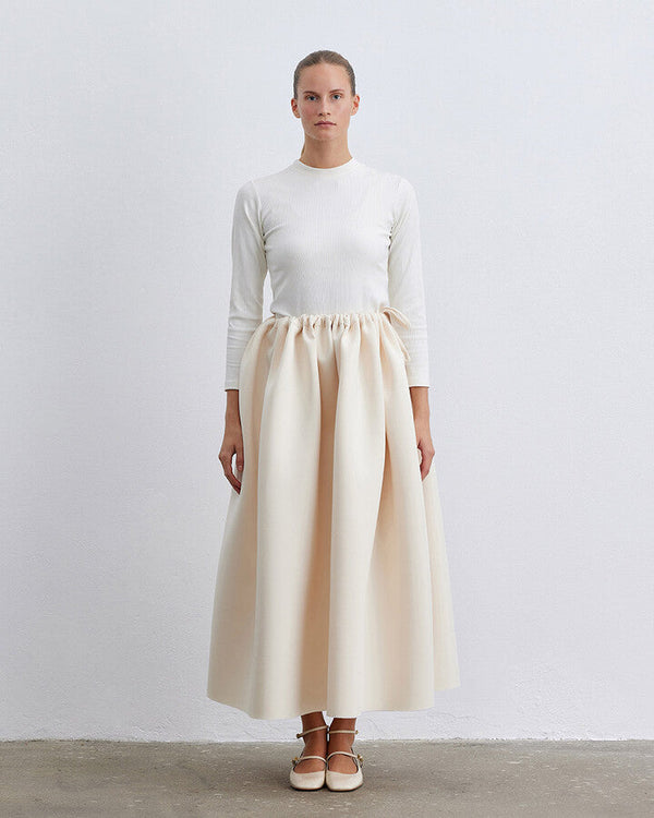 Bone Puffy Balloon Skirt