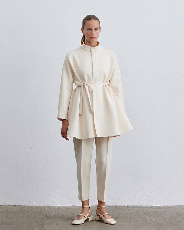 Bone Puff Flounce Jacket