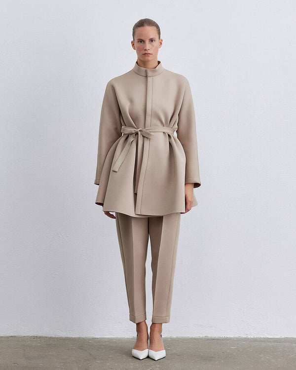 Mink Puff Flounce Jacket